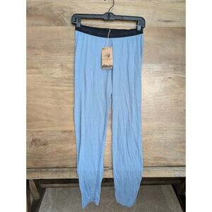 Duckworth Leggings Womens Small Light Blue Maverick Grown Spun Knit Stretch NWT